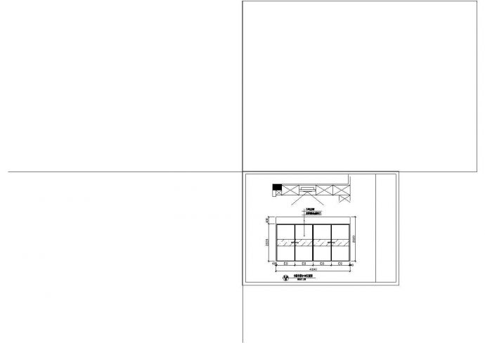 某市郊多层小型高级别墅建筑方案设计施工CAD图纸_图1