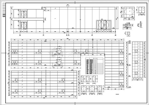 办公楼设计_某四层厂区中心办公楼建筑详细方案设计施工CAD图纸-图二