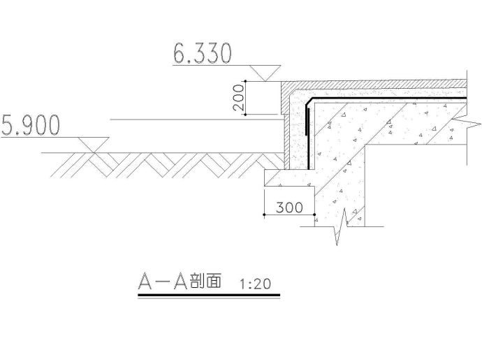 寺庙主配套建筑设计建筑结构施工cad图纸，共十张_图1