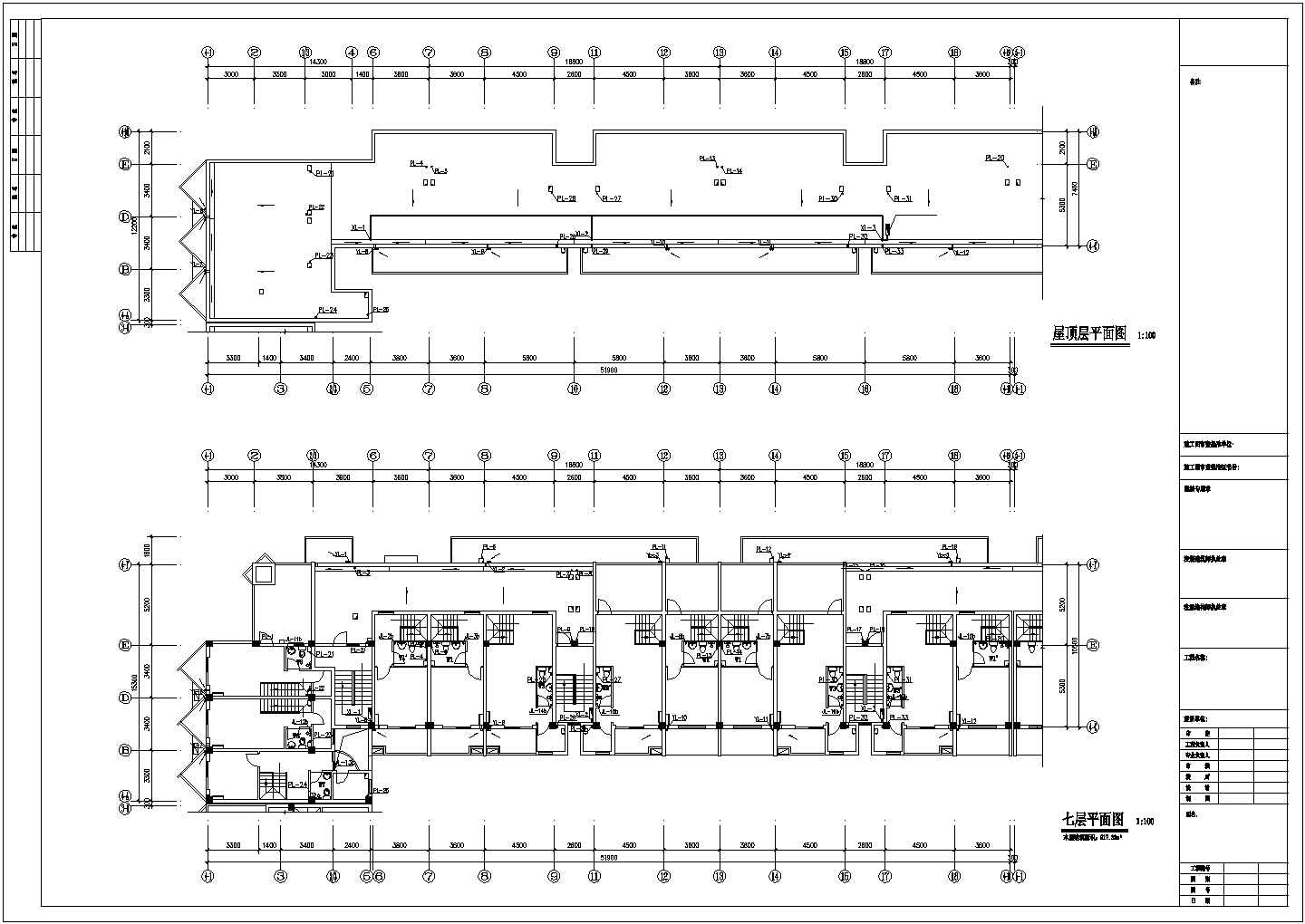 某生活住宅楼内生活给水排水详细方案设计施工CAD图纸