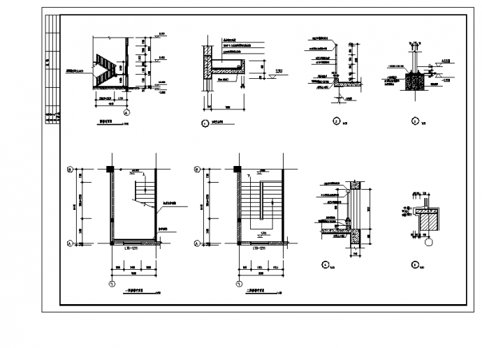 厂房设计_2套精密仪表厂房建筑设计施工cad图纸_图1