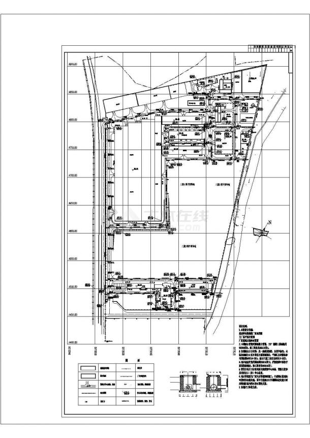 某厂区规划总平面图5张.cad-图二