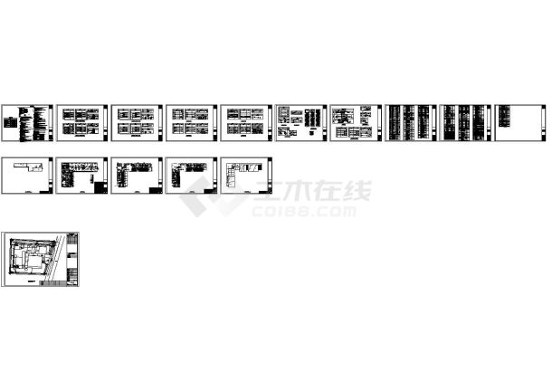 某某幼儿园弱电图纸（全套）-图一