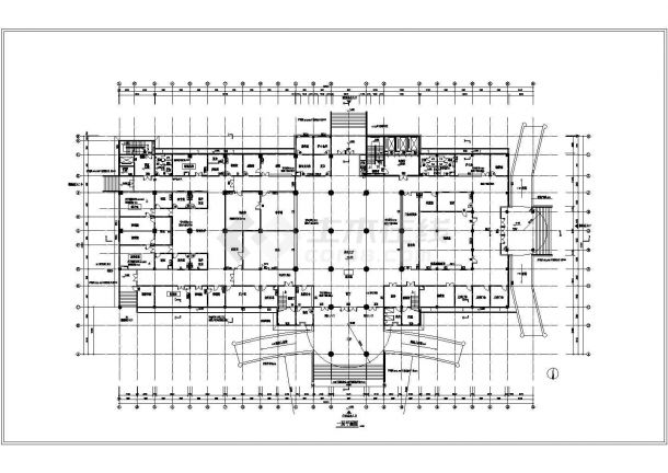 陕西医院综合楼建筑设计方案图纸-图二