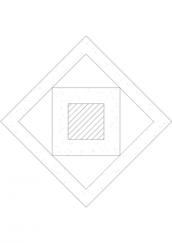 经典园林景观广场设计常用地面铺砖cad平面图图库（甲级院设计，种类齐全）_图1