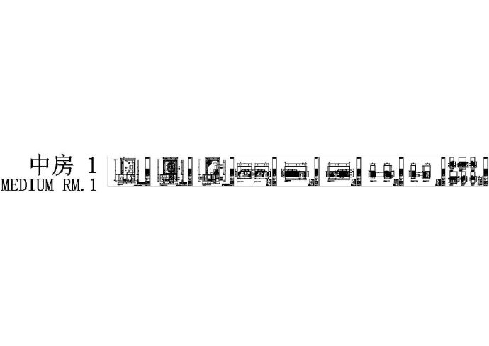 超级豪华限量版KTV包房设计施工图（含效果图）_图1