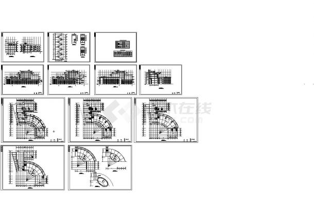 4层局部6层商业城建施设计图纸-图一