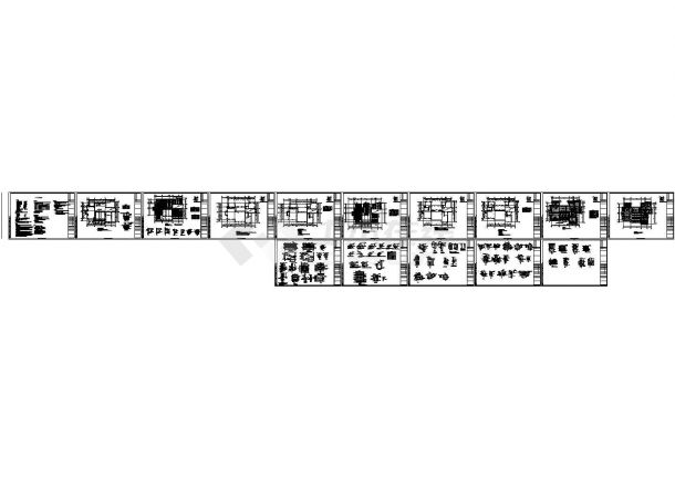 许昌某两层木结构住宅全套结构设计图纸-图二