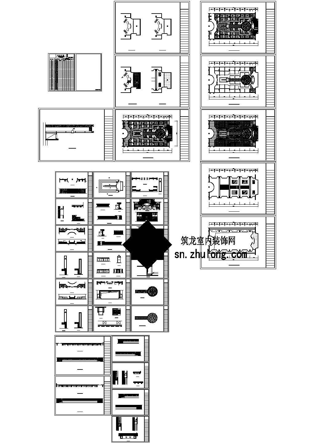 [贵州]某夜总会大厅施工图