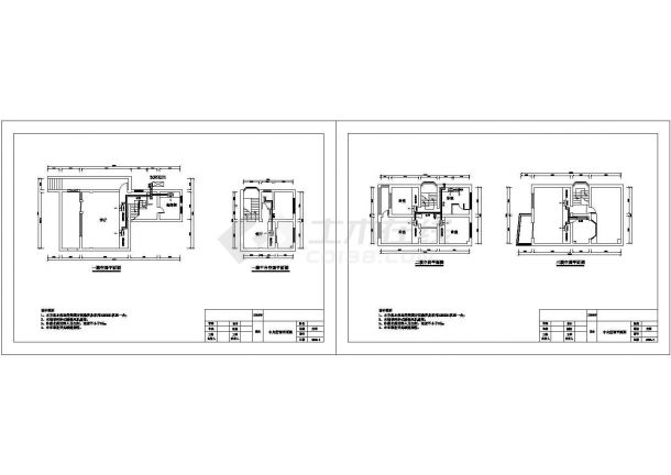 某别墅中央空调系统设计cad全套施工图（甲级院设计）-图一