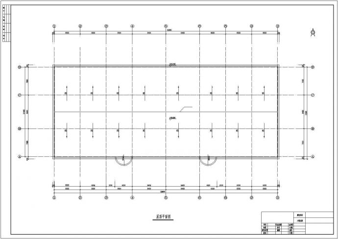 武汉市城阳路某5000平米6层框架结构百货商场建筑设计CAD图纸_图1