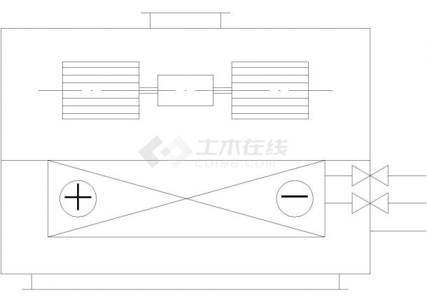 典型暖通空调设备和配件设计cad图块素材图纸（标注详细，种类齐全）-图二