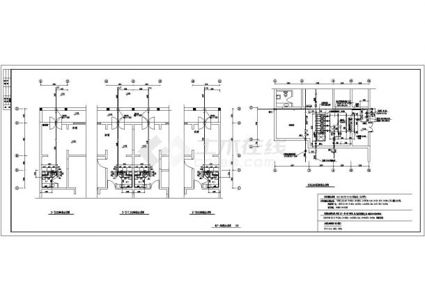 某高层住宅建筑全套水施详细方案设计施工CAD图纸-图一