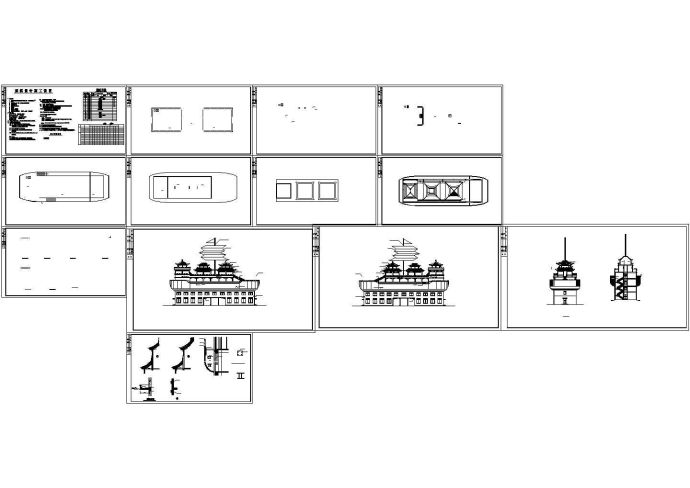 某六层框架结构住宅楼（2800㎡）设计cad全套建筑施工图（含设计说明，含结构设计）_图1