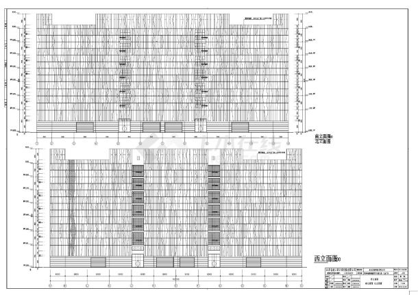 [江苏]高层丁类生产类厂房建筑施工cad图（含电气图）-图二