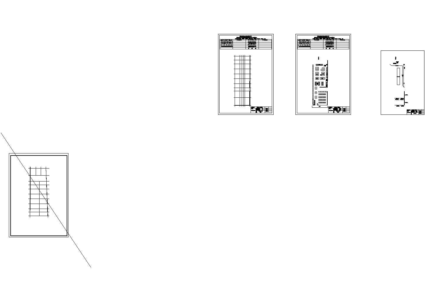 某地290平米超市卖场全套装修施工设计cad图纸（含布局图）