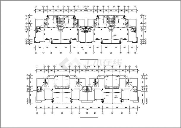 某跃层建筑给排水消防系统详细方案设计施工CAD图纸（含设计说明）-图二