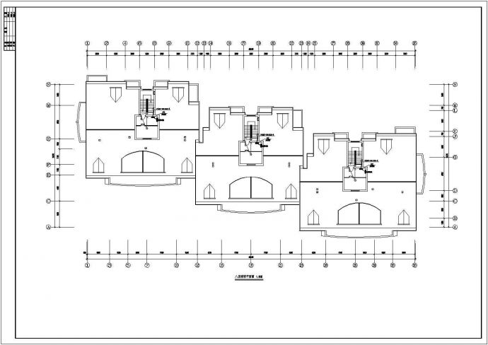 小高层住宅电气CAD施工图纸_图1