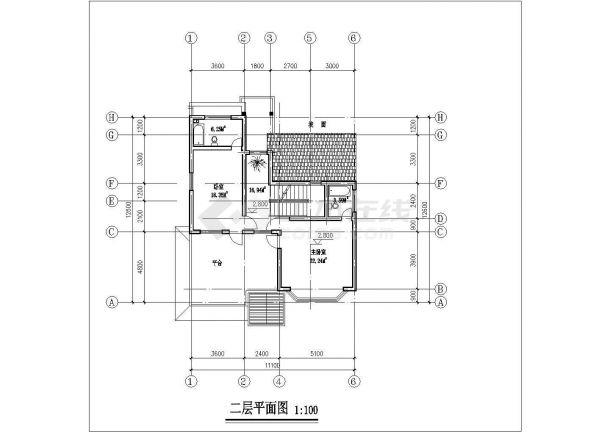 265平米2层混合结构单体别墅平立剖面设计CAD图纸（含效果图）-图一