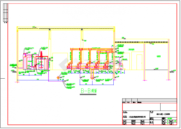 某地多层综合厂房工业废水处理再利用工程设计图纸（23张）-图一