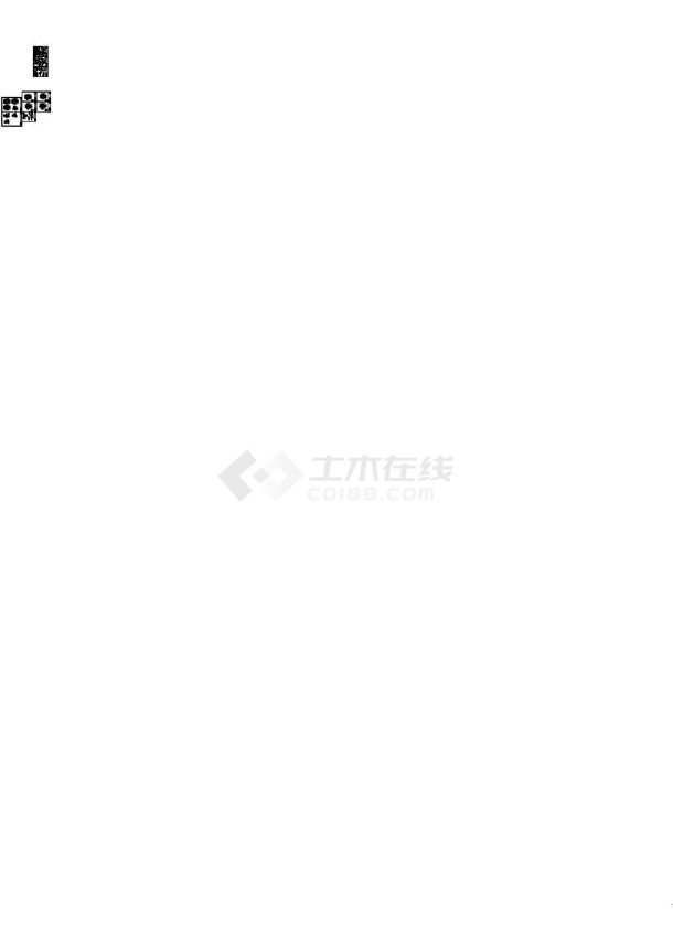 南方某地一多层木结构别墅设计cad全套结构施工图（含设计说明，含建筑图）-图一