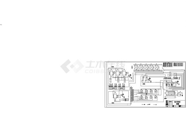 镇江外贸冷库设计cad系统图（甲级院设计）-图一