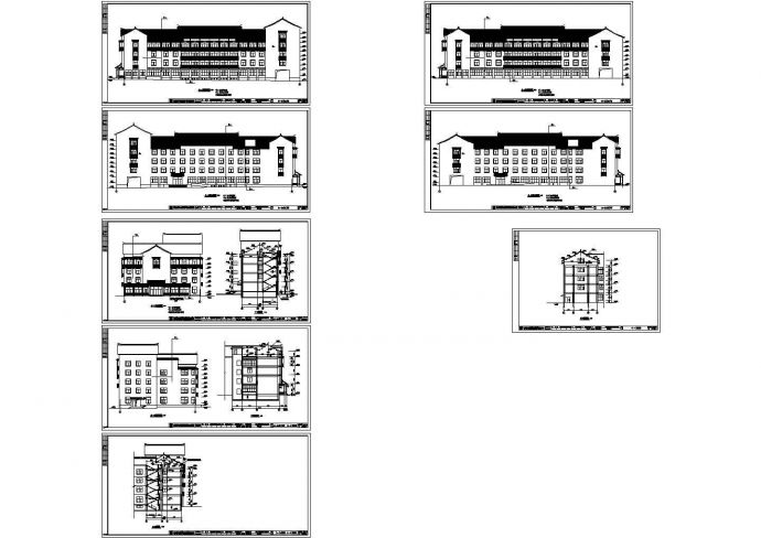 某市区环宇大厦建筑设计图纸_图1