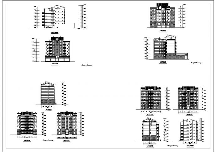 某住宅楼工程设计CAD施工图_图1