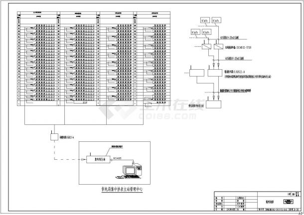 某大型住宅小区变配电系统工程设计cad全套电气施工图纸（甲级院设计）-图二