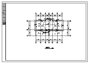 三层双拼经典别墅建筑设计cad图，共十二张-图一