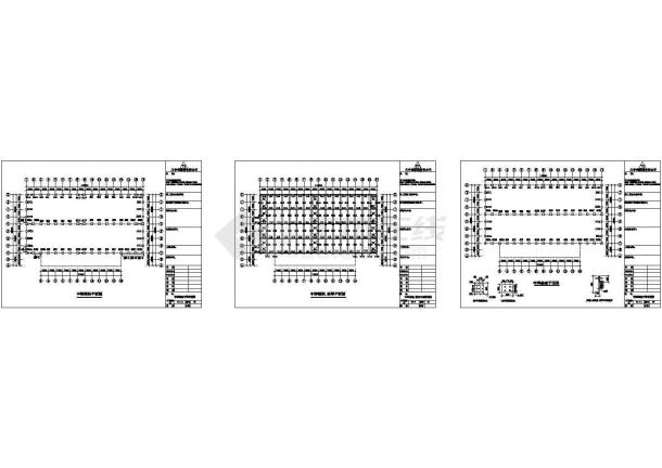 中辉公司钢结构工程设计CAD设计图-图一