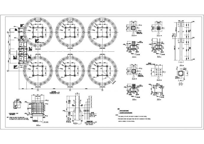水泥厂钢结构工程CAD设计图纸_图1