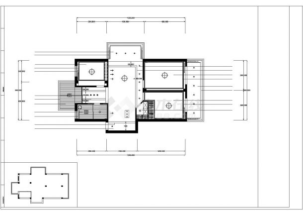 某地3室2厅日式风格装修设计方案图【平面布置图 天花图 室内立面】-图一