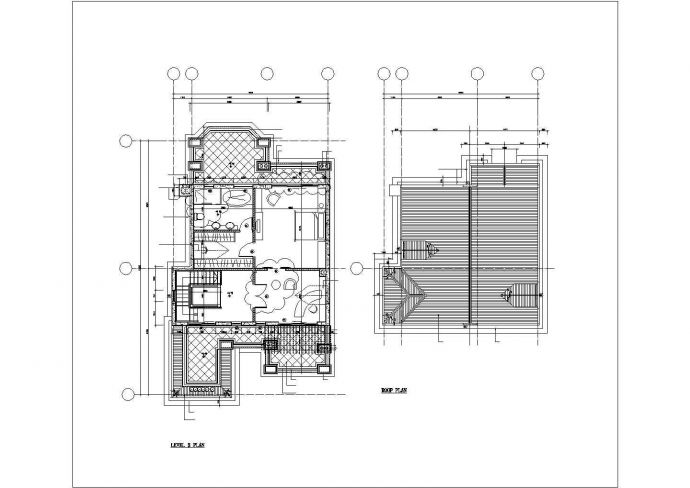 徐州市某村镇350平米左右3层砖混结构单体别墅建筑设计CAD图纸_图1
