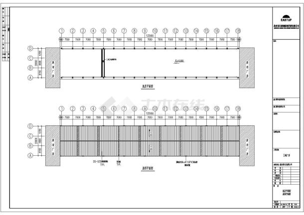 新宝荣石业有限公司D栋厂房CAD-图二