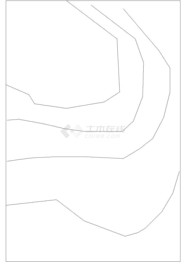 某带有仿古门槛的仿古建筑施工图-图一