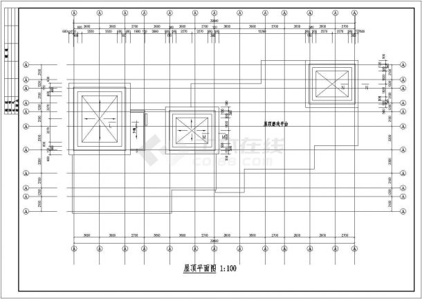 某新村幼儿院设计全套施工cad图，含效果图-图一