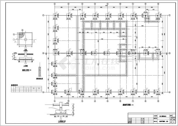 厂房设计_秦皇岛市某罐头加工厂单层钢结构车间厂房建筑设计CAD设计图-图一