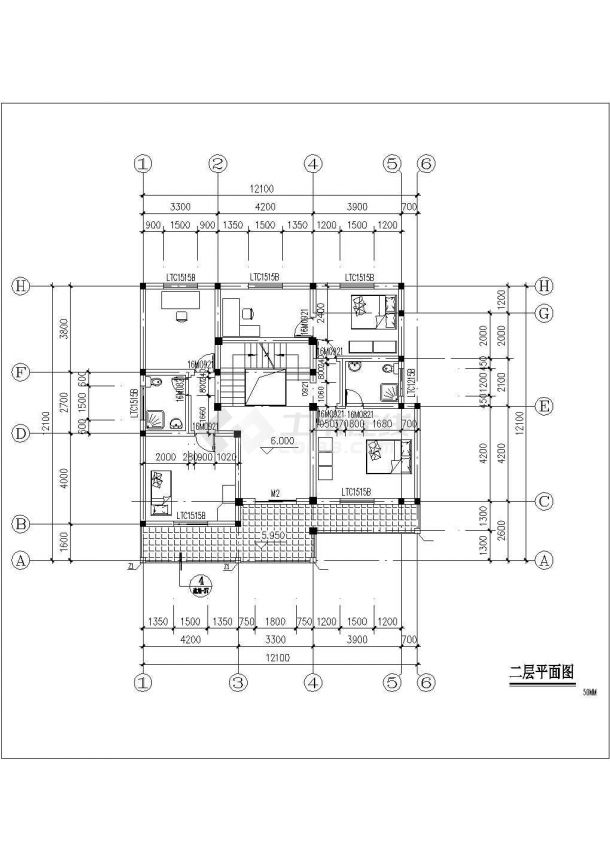 566平米3层框架结构单体别墅建筑设计CAD图纸（含效果图）-图一