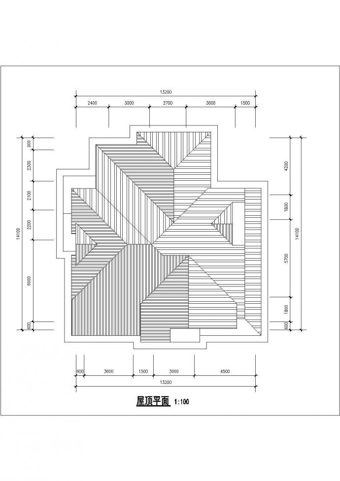 315平米2层混合结构单体别墅平面设计CAD图纸（含效果图）_图1