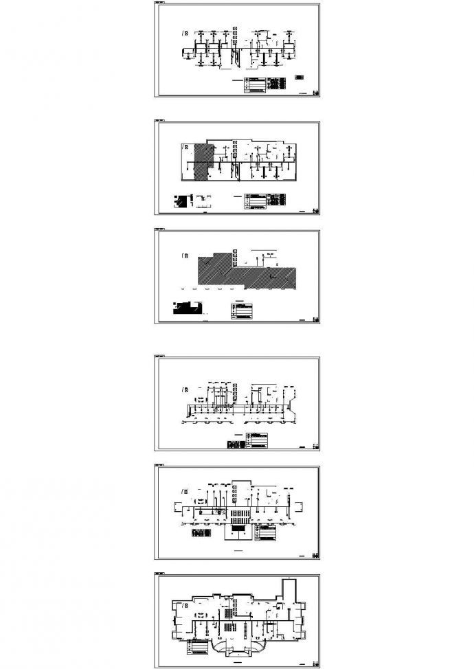 广西二级高层医院门诊综合楼电气施工设计图纸_图1