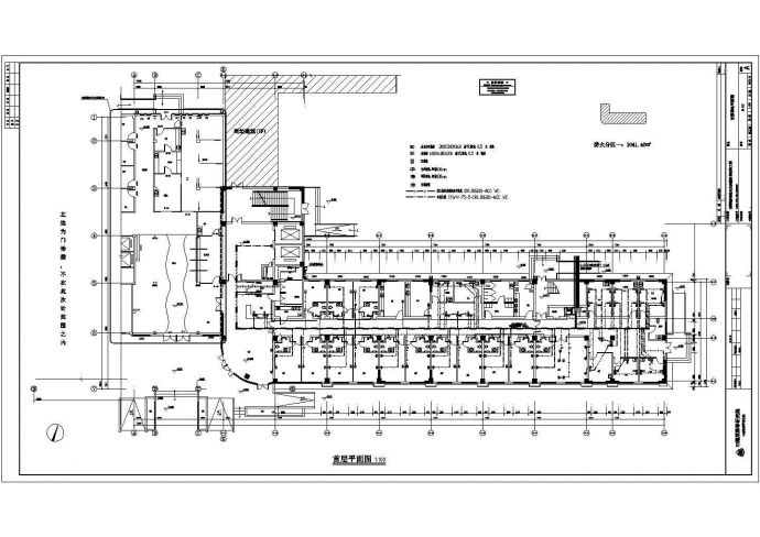 大型三甲医院住院楼强弱电设计施工图纸_图1