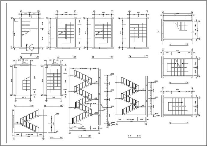 学校设计全套施工建筑图_图1