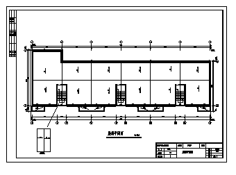 六层单元式住宅楼建筑设计cad图(含计算书，共十八张)-图二