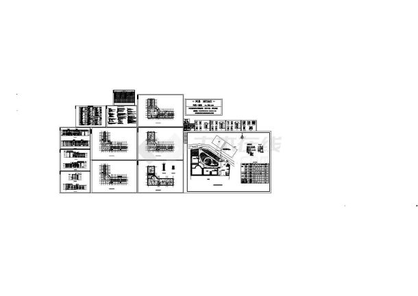 某大型宾馆建筑设计CAD图纸-图一