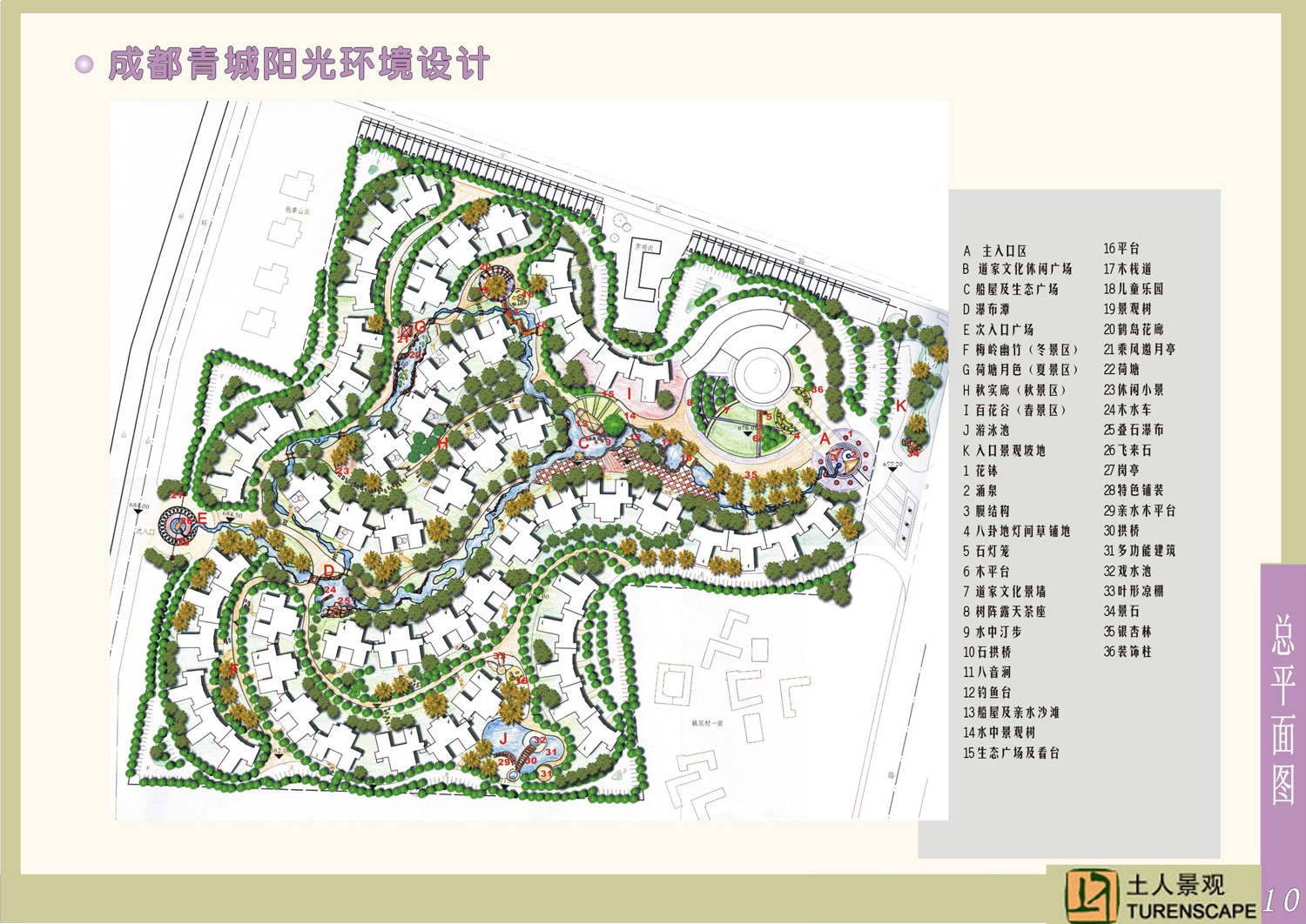 成都花园小区全套景观方案（2）