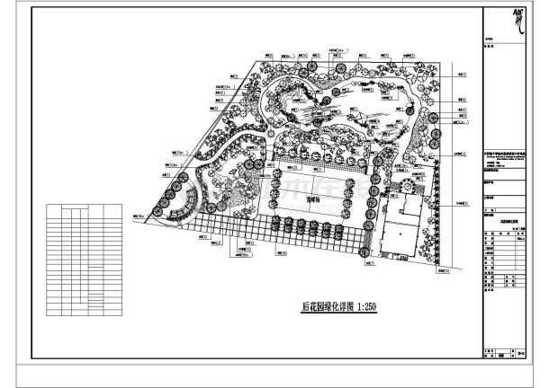 浙江萧山城市广场全套景观施工图-图一