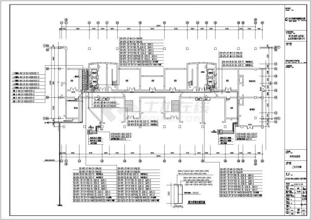 世贸皇冠花园小区建筑群含地下室配电设计cad全套电气施工图（含设计说明，含弱电设计）-图二