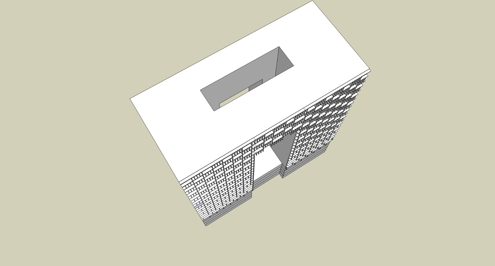 1.4万平米24层两栋连排室办公楼平面设计CAD图纸（含效果图）