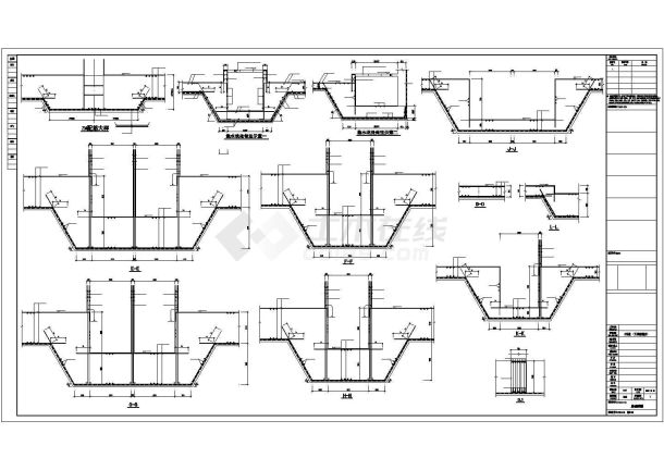 某地区18层框筒结构酒店建筑方案设计施工CAD图纸-图一